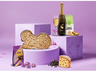 Idea regalo cesto di Pasqua Violetta| Bennati