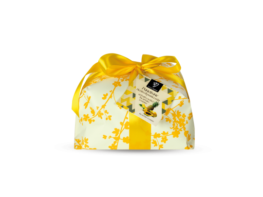 Panettone di Pasticceria ai Frutti Esotici Incartato a Mano 750 g Bennati