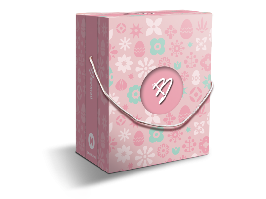 Idea regalo cesto di Pasqua Violetta| Bennati