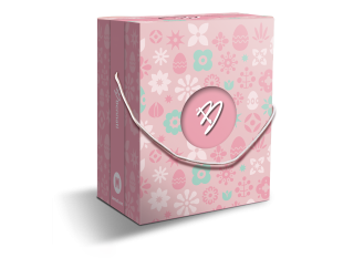 Idea regalo cesto di Pasqua Violetta| Bennati