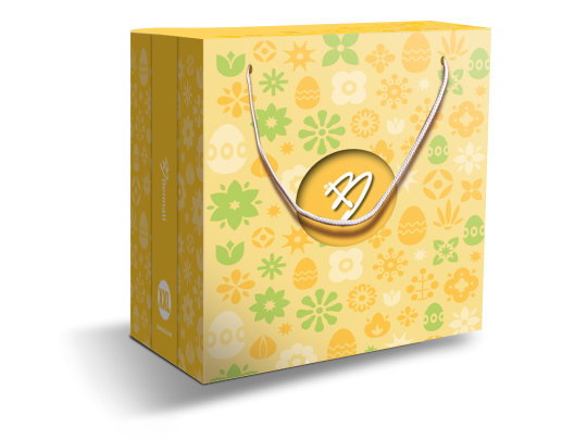 Idea regalo cesto di Pasqua Azalea| Bennati