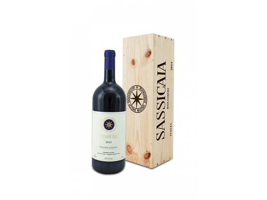 Sassicaia Magnum D.O.C. Tenuta San Guido 1,5 lt in Astuccio Originale in Legno | Bennati