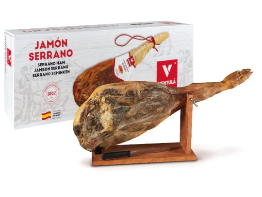 Jamón Serrano E.T.G.  Cesto Natalizio Online Bennati