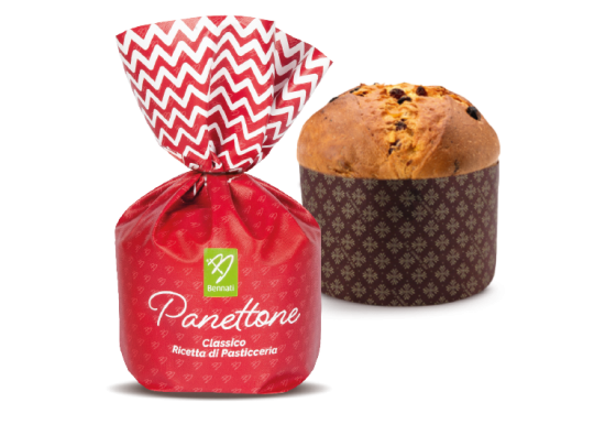 Panettone Classico di Pasticceria con Sacchetto Regalo Bennati