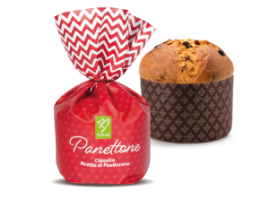 Panettone Classico di Pasticceria con Sacchetto Regalo Bennati