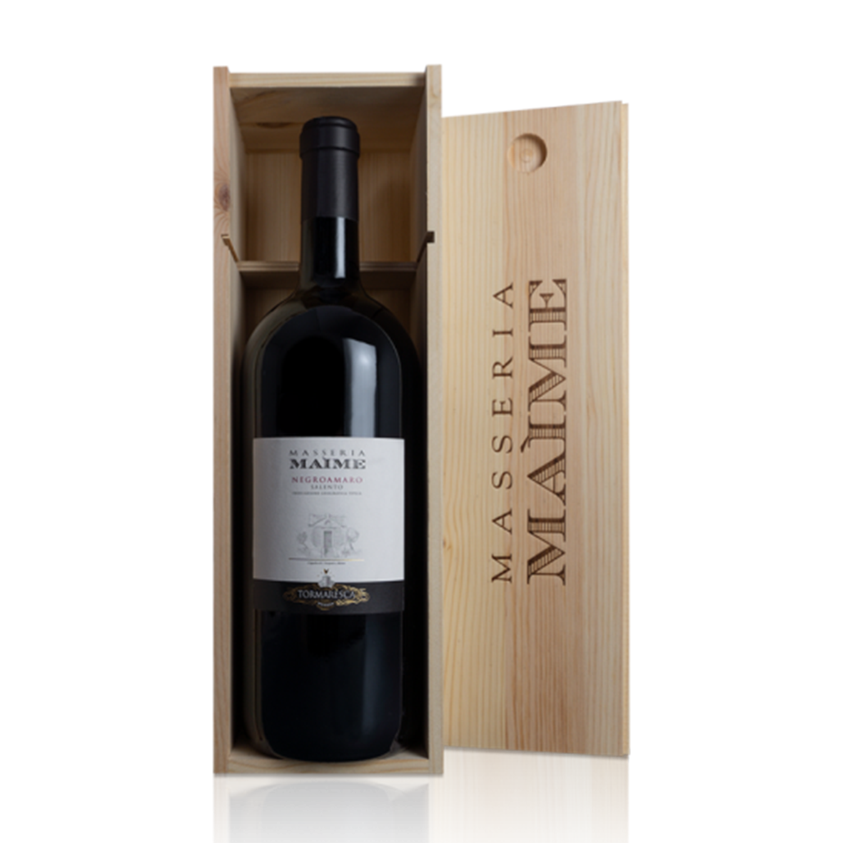 Negroamaro Masseria Maime Tormaresca in Astuccio di legno 5 lt