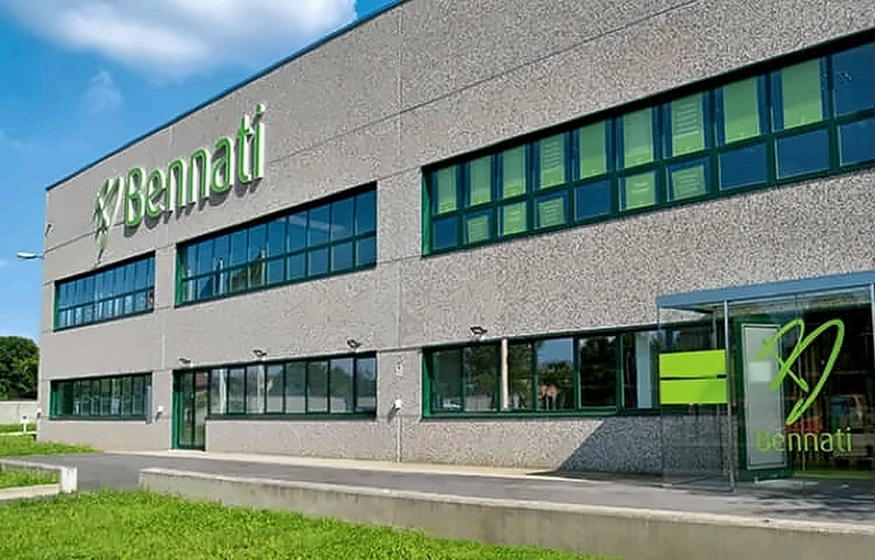 La sede Bennati a Cassinetta di Lugagnano
